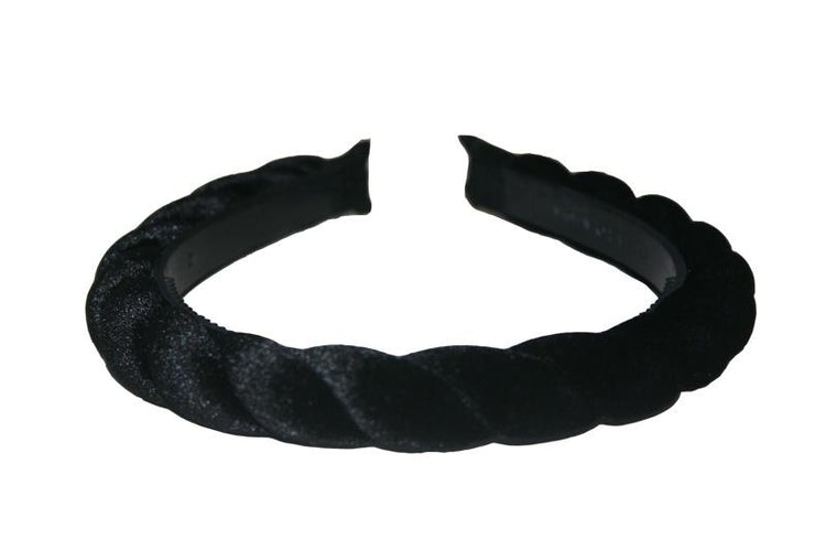 Black Velvet Hair Bands (Various Styles) - Sillycube Demo Shop
