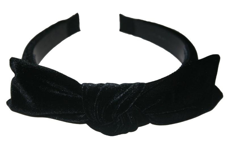Black Velvet Hair Bands (Various Styles) - Sillycube Demo Shop