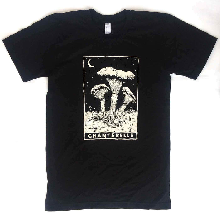 Chanterelle Mushroom Tarot Tee