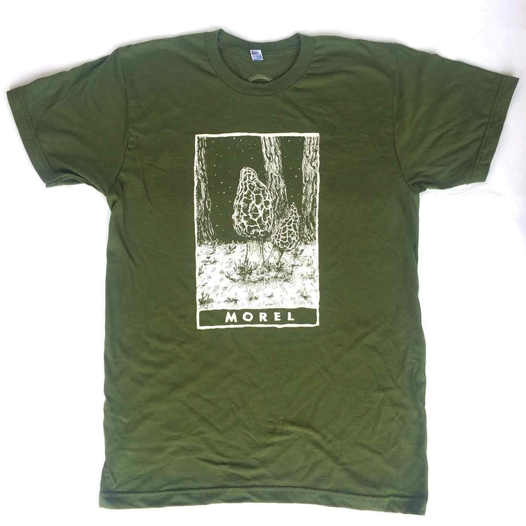 Morel Mushroom Tarot Tee