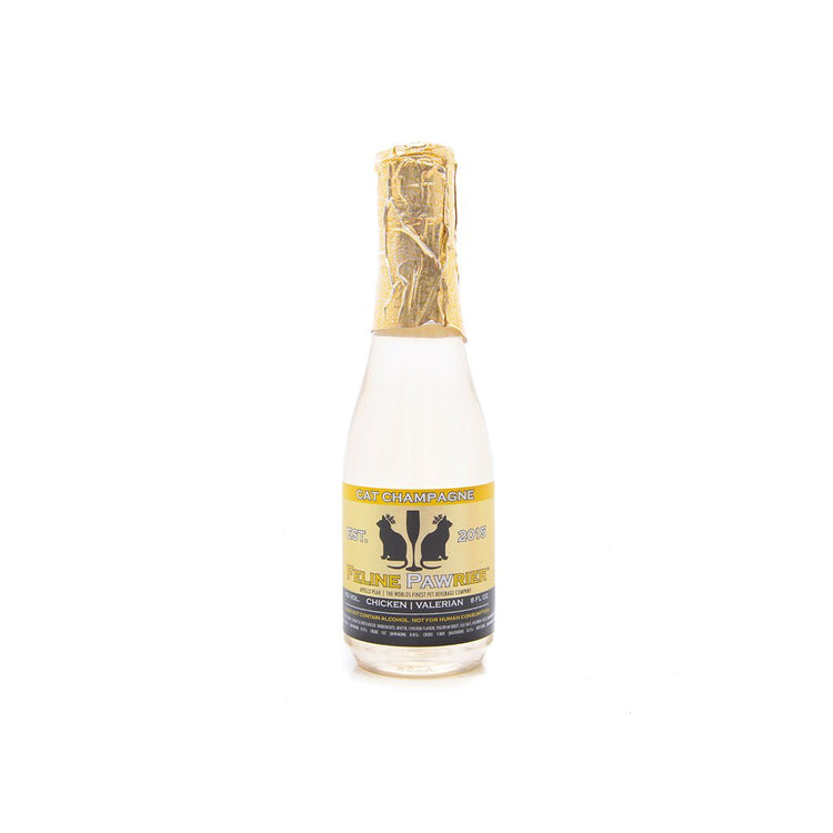 FELINE PAWRIER CAT CHAMPAGNE CHICKEN FLAVOR