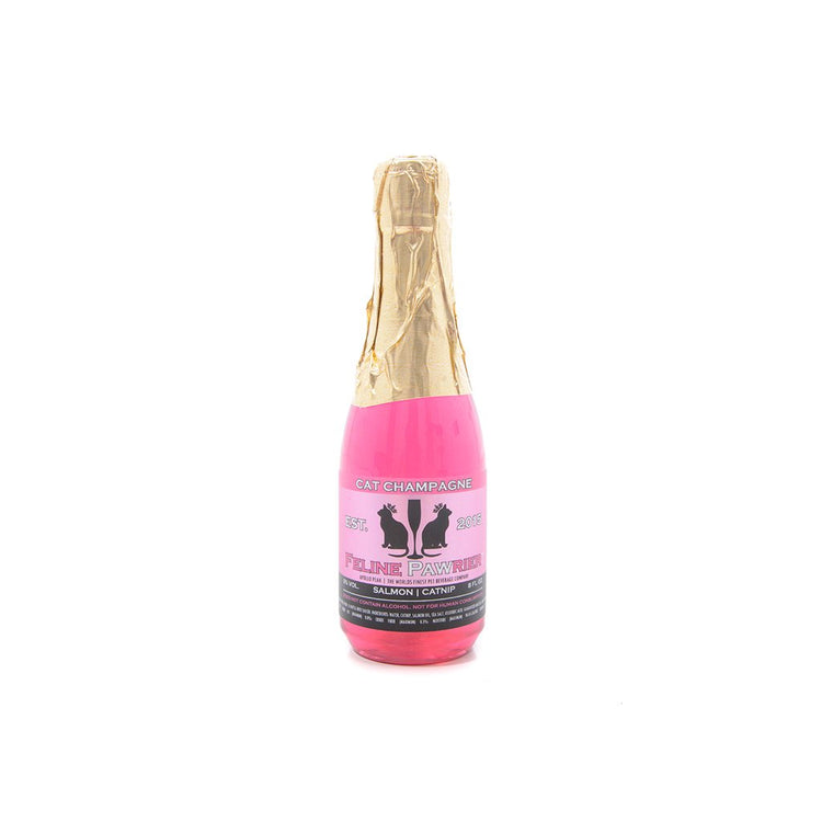 FELINE PAWRIER SALMON CAT CHAMPAGNE