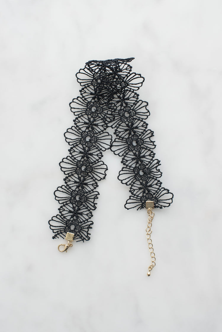 Black Lace Choker - Sillycube Demo Shop