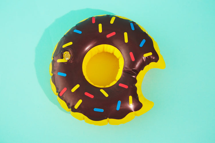 Inflatable Donut Drink Holder - Sillycube Demo Shop