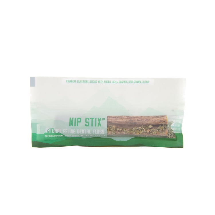 NIP STIX FELINE DENTAL AND PLAY SILVERVINE STICKS (CATNIP INFUSED)