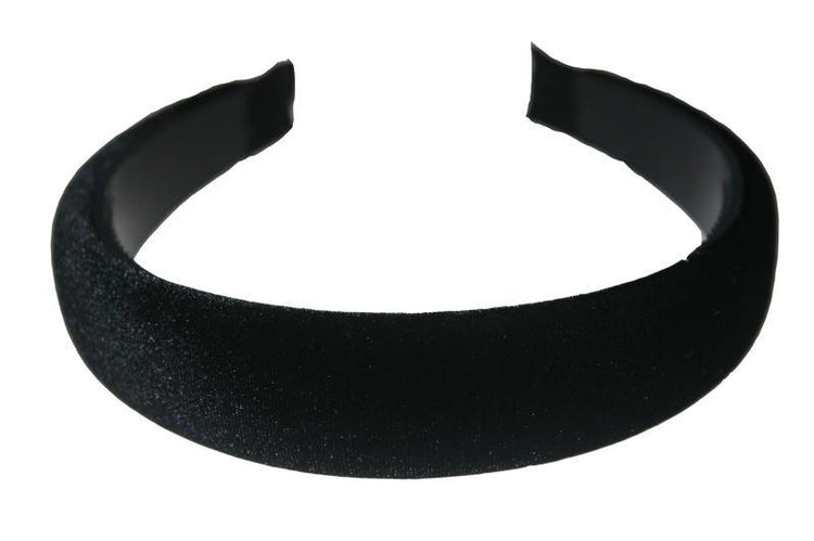 Black Velvet Hair Bands (Various Styles) - Sillycube Demo Shop