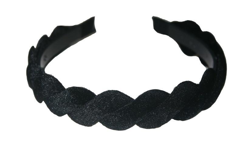 Black Velvet Hair Bands (Various Styles) - Sillycube Demo Shop