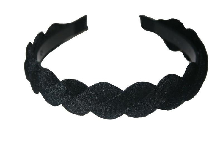 Black Velvet Hair Bands (Various Styles) - Sillycube Demo Shop