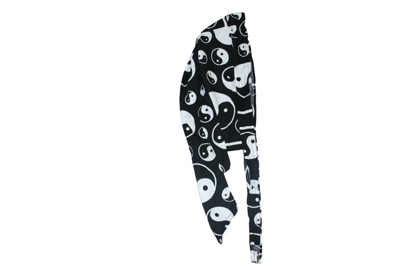 Black and White Ying Yang Zandana - Sillycube Demo Shop