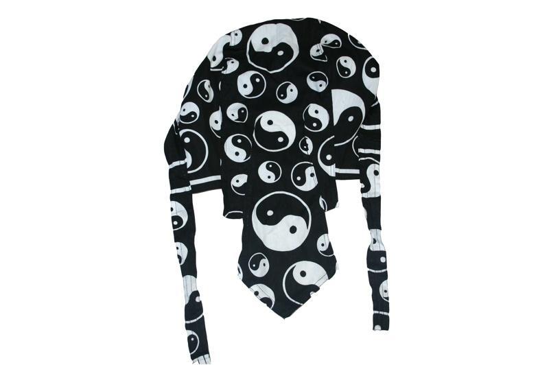 Black and White Ying Yang Zandana - Sillycube Demo Shop