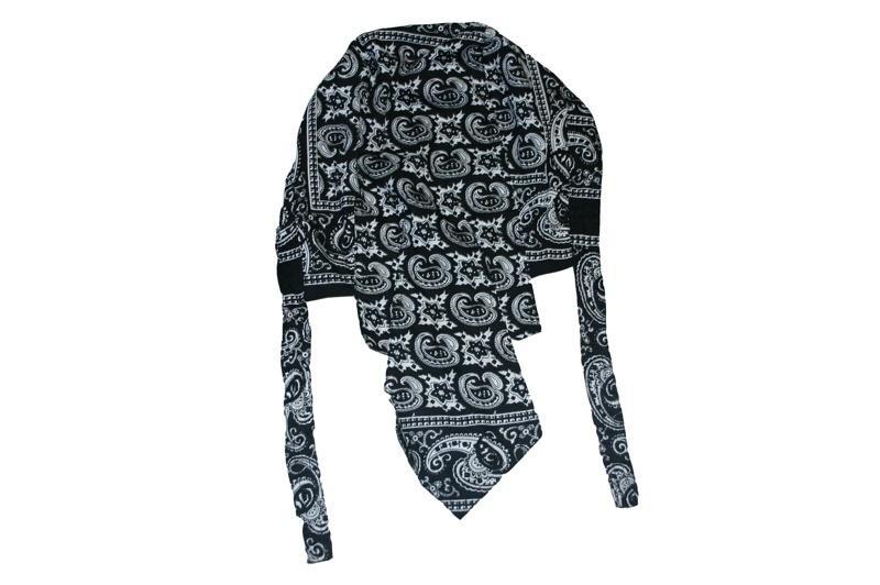 Black Patterned Zandana - Sillycube Demo Shop