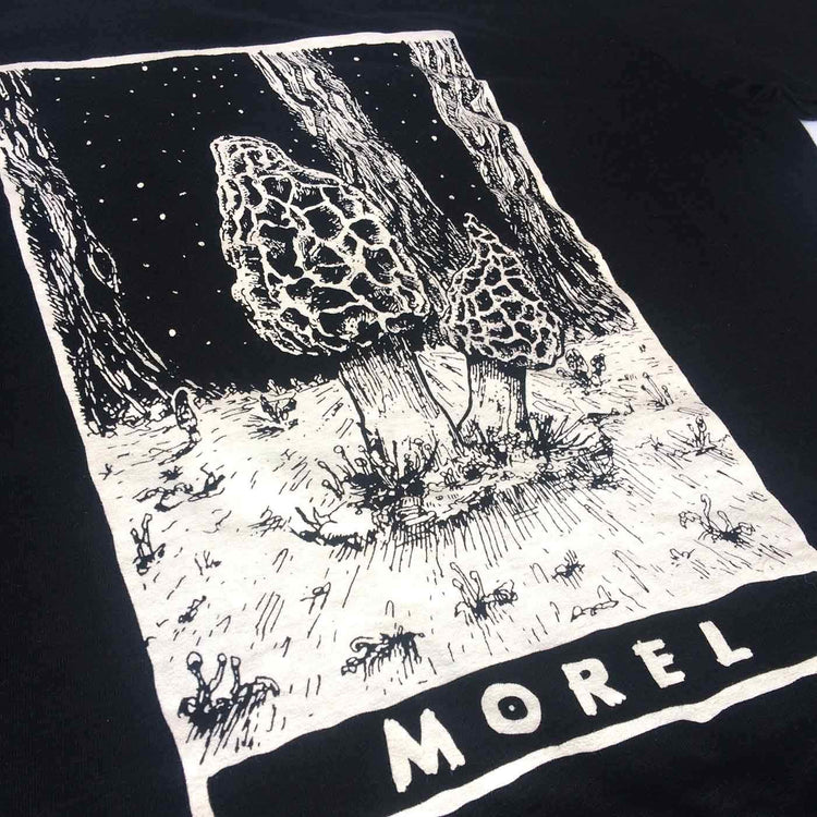Morel Mushroom Tarot Tee