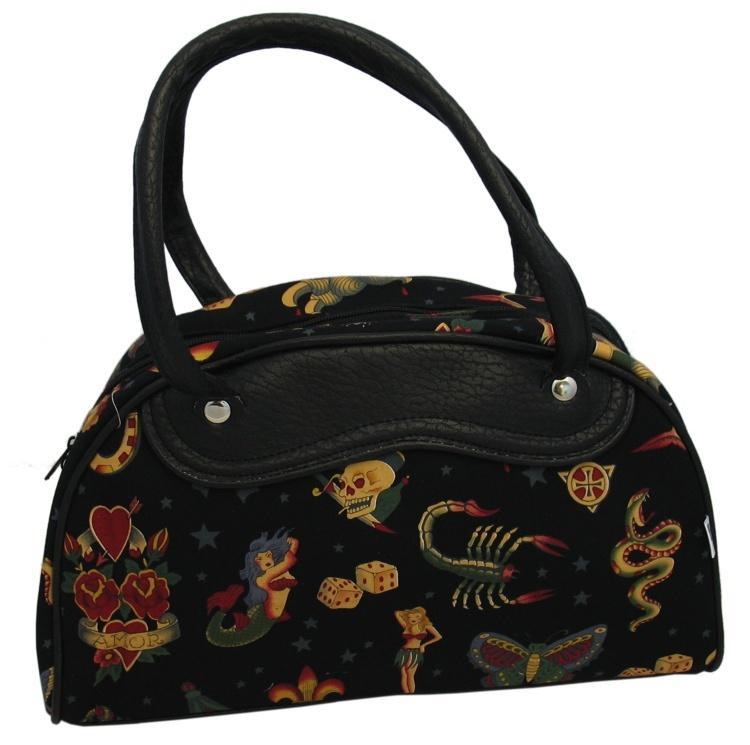 Medium Tattoo Motif Bag (Various Colours) - Sillycube Demo Shop