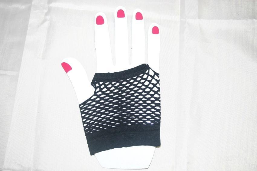 Black Fishnet Fingerless Gloves - Sillycube Demo Shop
