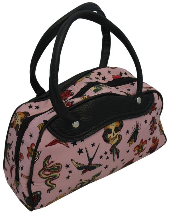 Medium Tattoo Motif Bag (Various Colours) - Sillycube Demo Shop