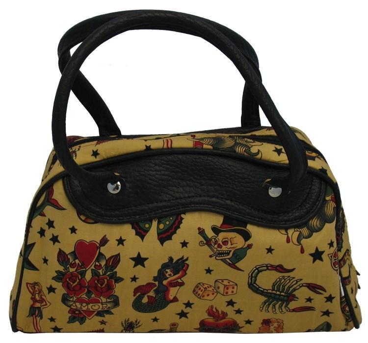 Medium Tattoo Motif Bag (Various Colours) - Sillycube Demo Shop