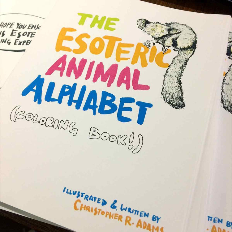 Esoteric Animal Coloring Book