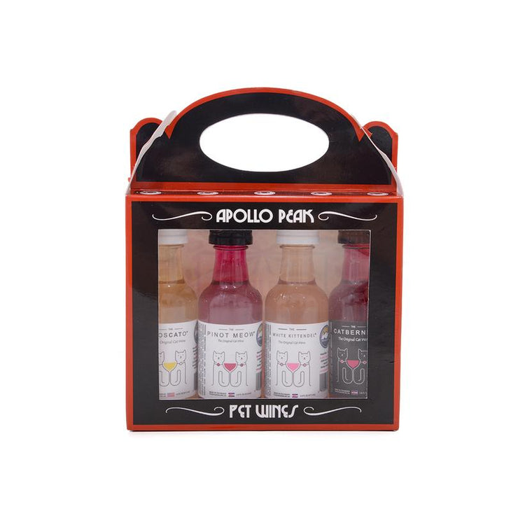 CAT WINE PAWTY PACK - 4PACK