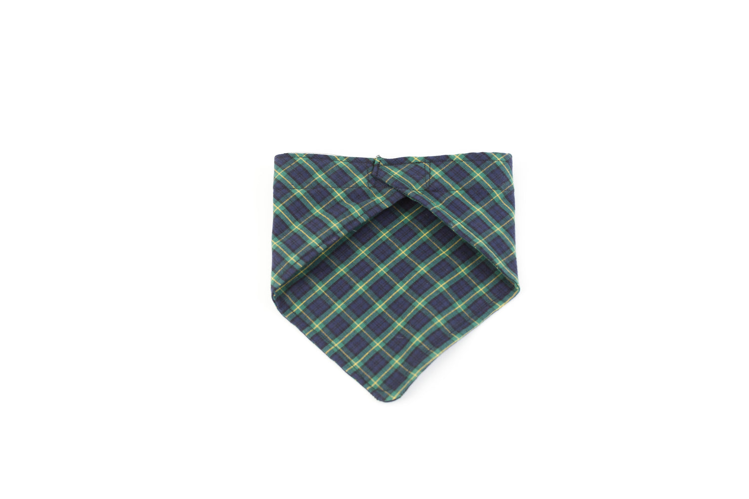 Back Of Plaid Bandana - Sillycube Demo Shop