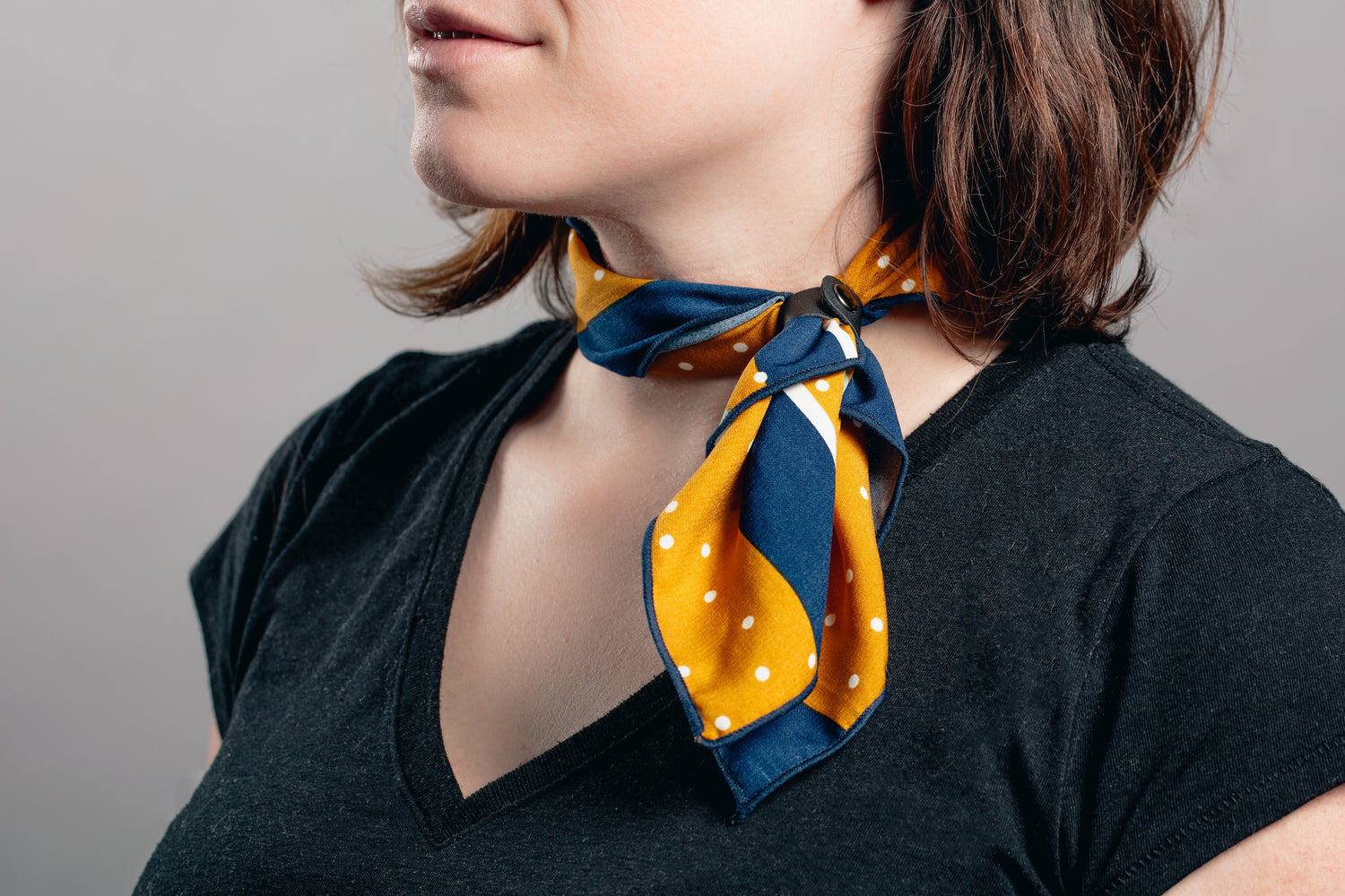 Blue And Orange Scarf Product - Sillycube Demo Shop