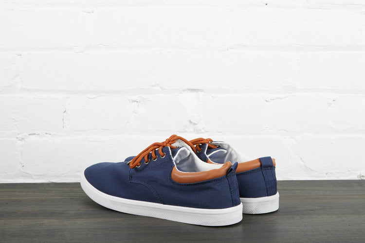 Blue And White Skate Shoes - Sillycube Demo Shop