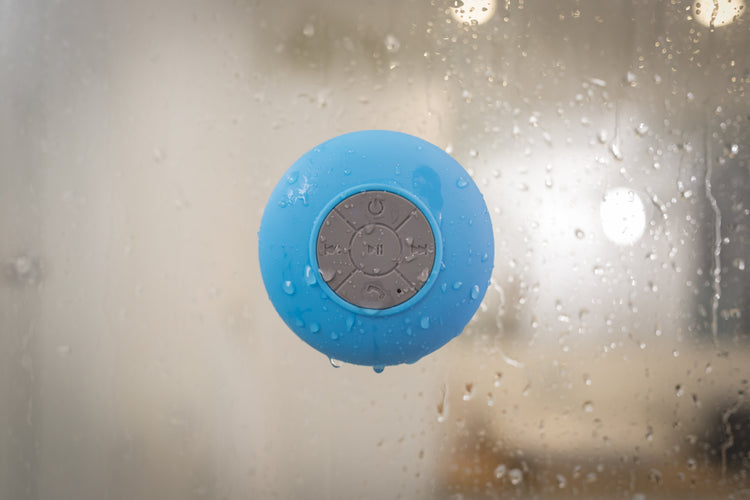 Blue Hands Free Speaker - Sillycube Demo Shop
