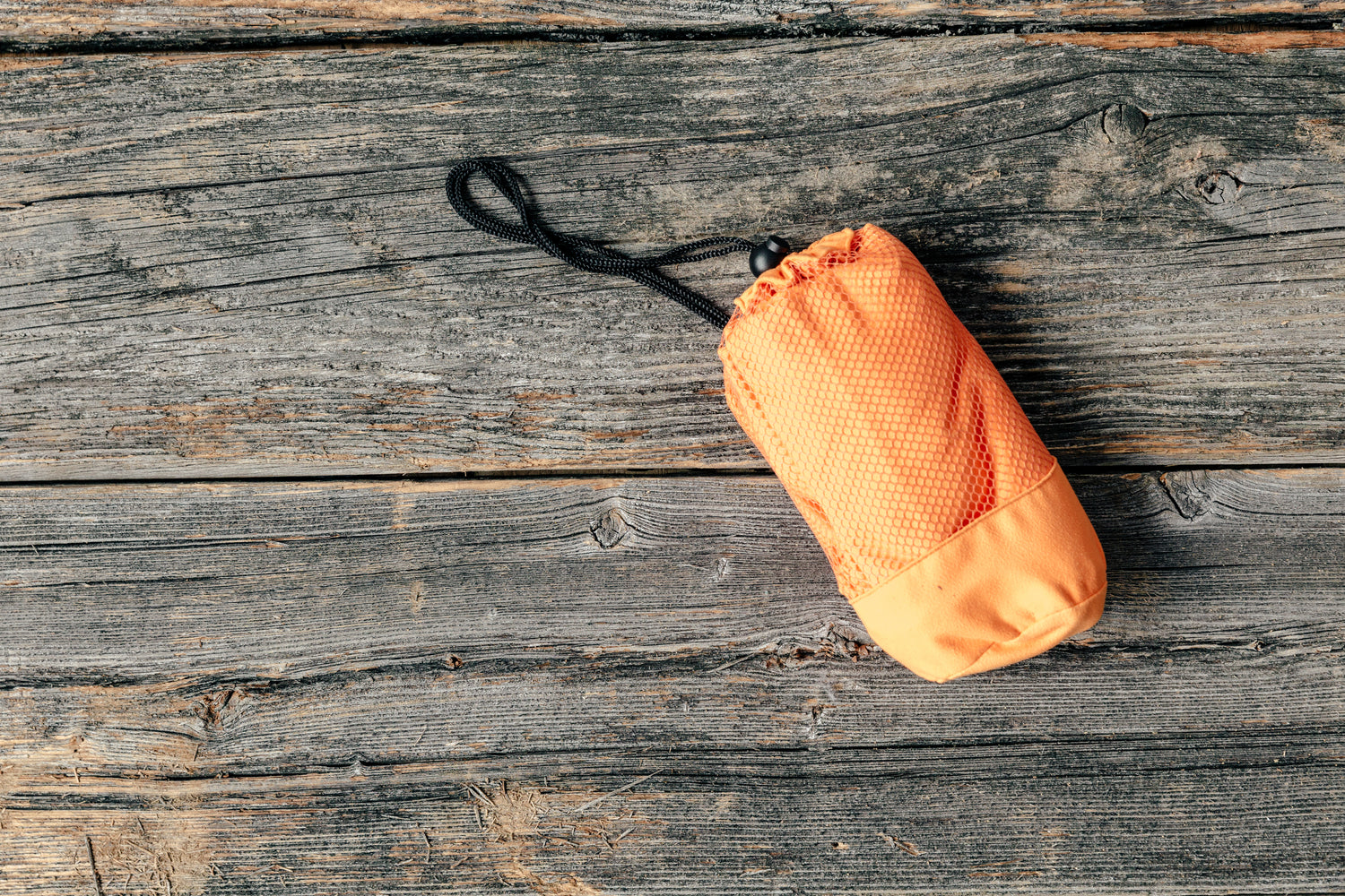 Camping Waterproof Bag Orange Wrapped Up - Sillycube Demo Shop