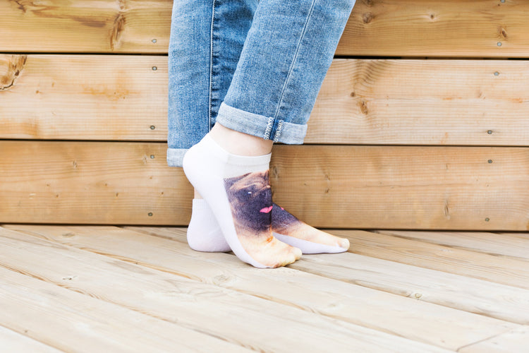 Feet Pose Pug Socks - Sillycube Demo Shop