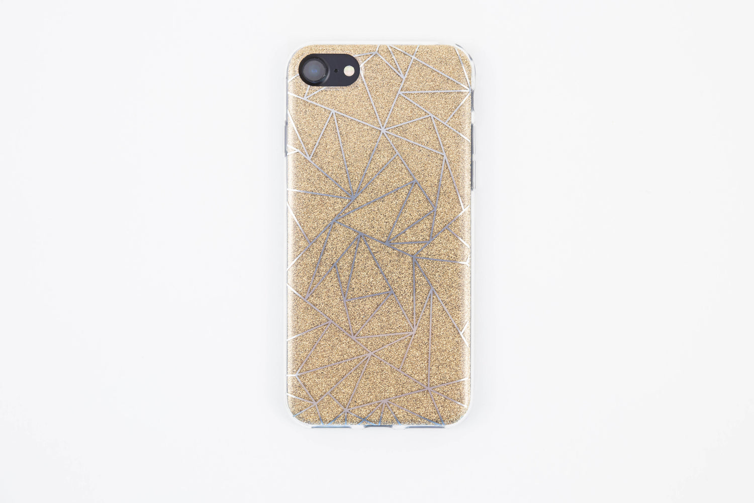 Gold Glitter Pattern iPhone Case - Sillycube Demo Shop