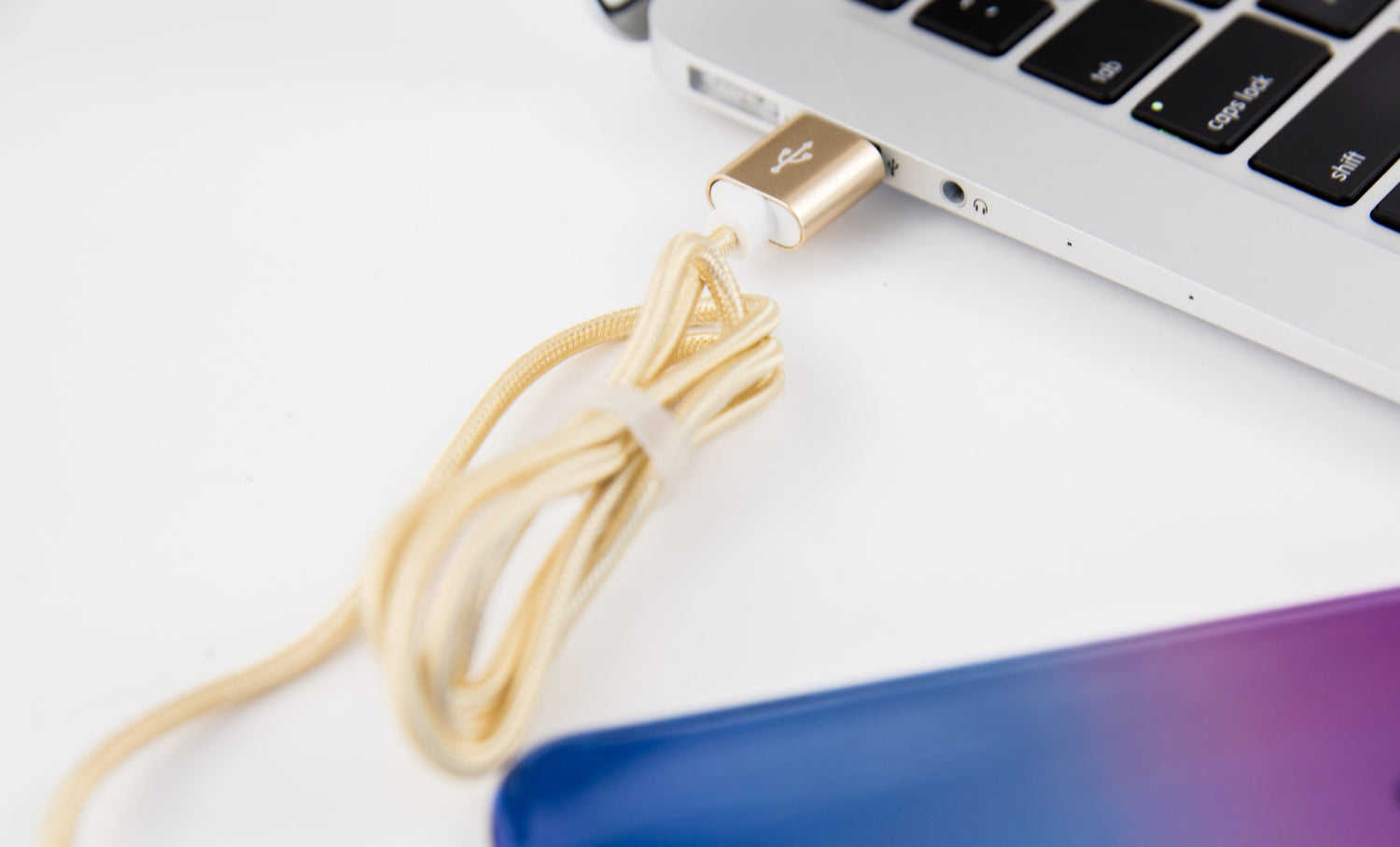 Gold Lightning Cable for iPhone - Sillycube Demo Shop