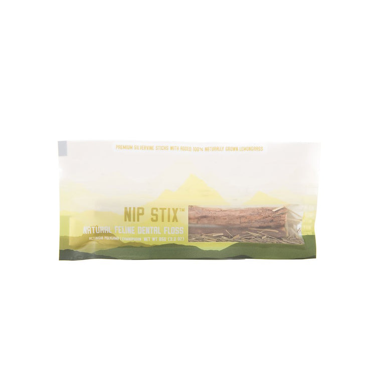 NIP STIX FELINE DENTAL AND PLAY SILVERVINE STICKS (LEMONGRASS INFUSED)