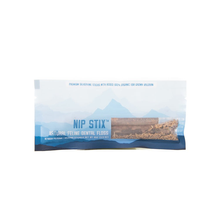 NIP STIX FELINE DENTAL AND PLAY SILVERVINE STICKS (VALERIAN INFUSED)