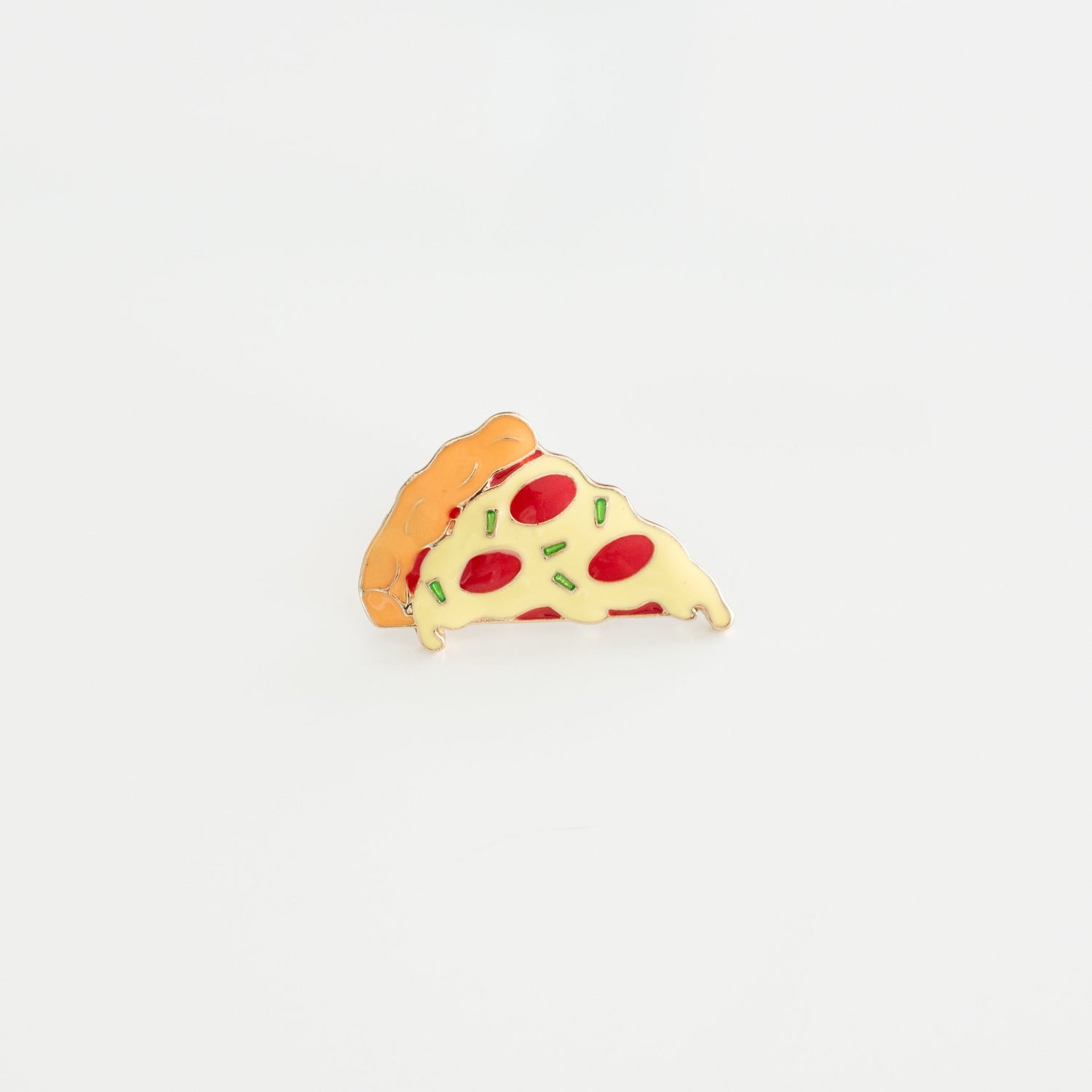 Pizza Hard Enamel Lapel Pin - Sillycube Demo Shop
