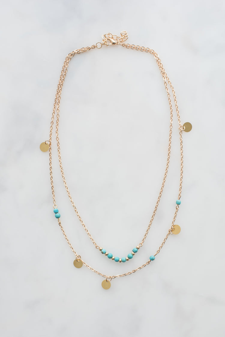 Pretty Gold Necklace - Sillycube Demo Shop