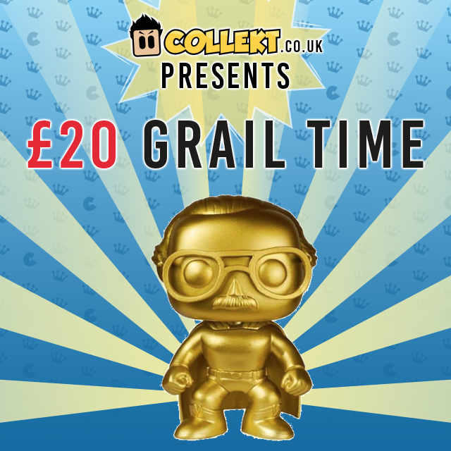 Collekt - Grail Time - Mystery Funko Pop Vinyl - Stan Lee - Gold