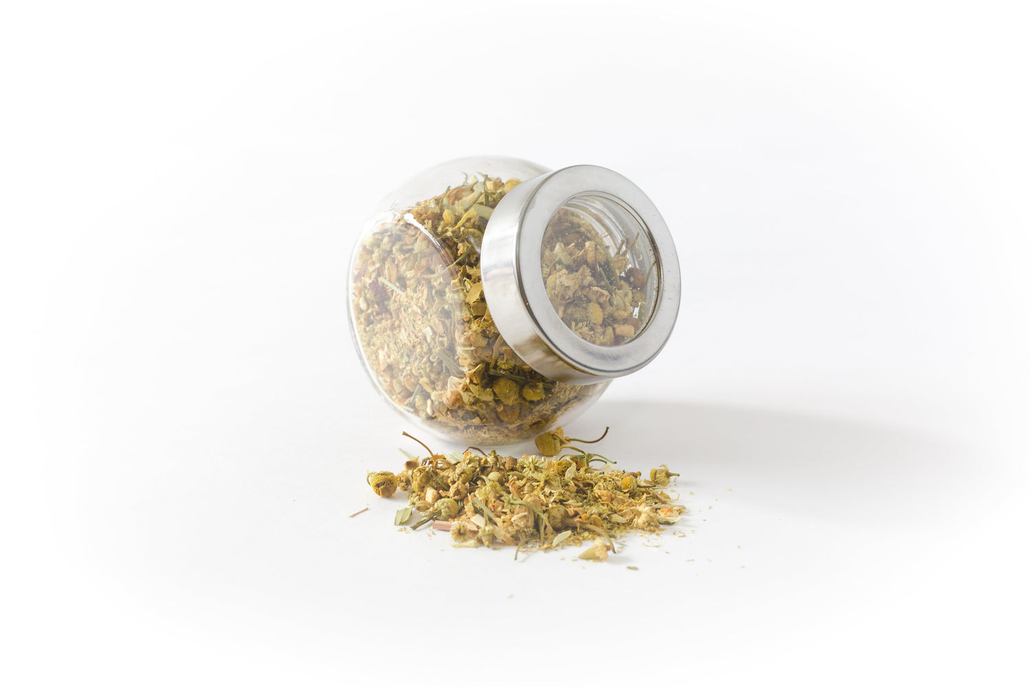 Yellow Looseleaf Tea Jar - Sillycube Demo Shop